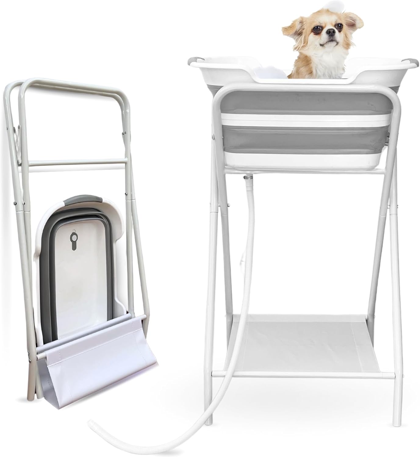 CYGNE 2-in-1 Dog Bathtub for Effortless Pet Bathing Experience