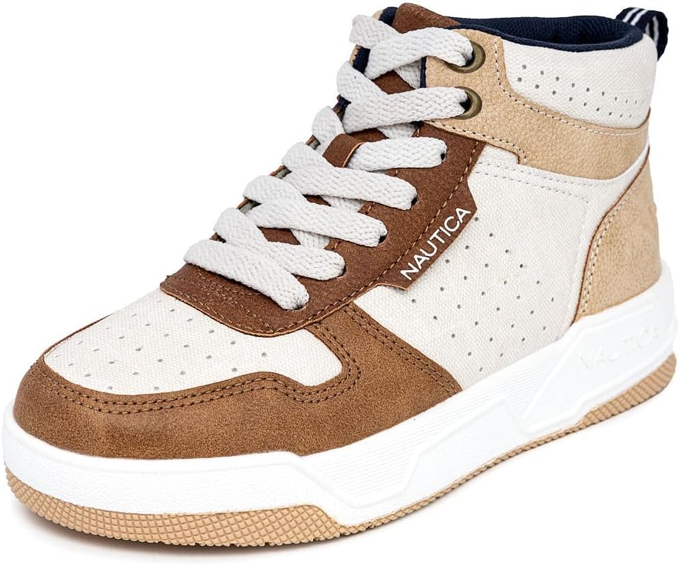 Nautica Kids Sneaker: Stylish Lace-Up High Top for Active Play