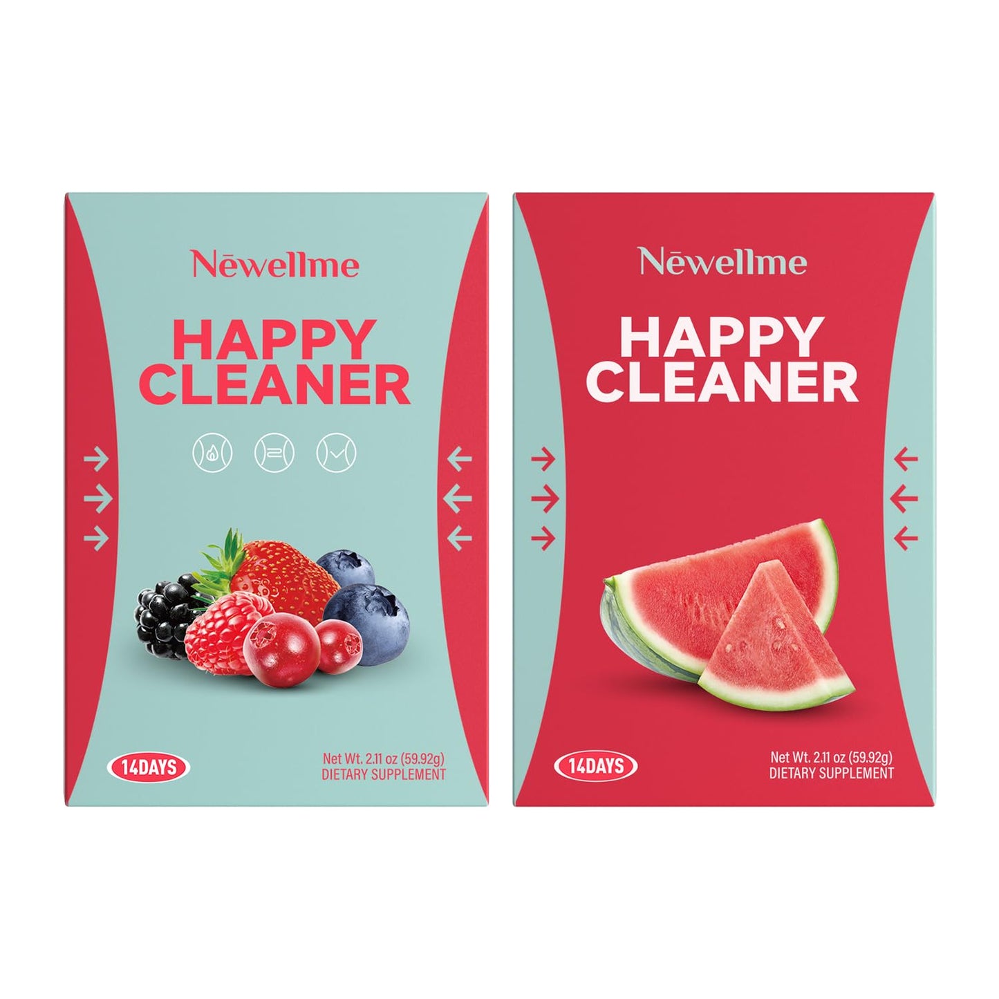 NEWELLME Happy Cleaner Superfood Powder for Antioxidant Support