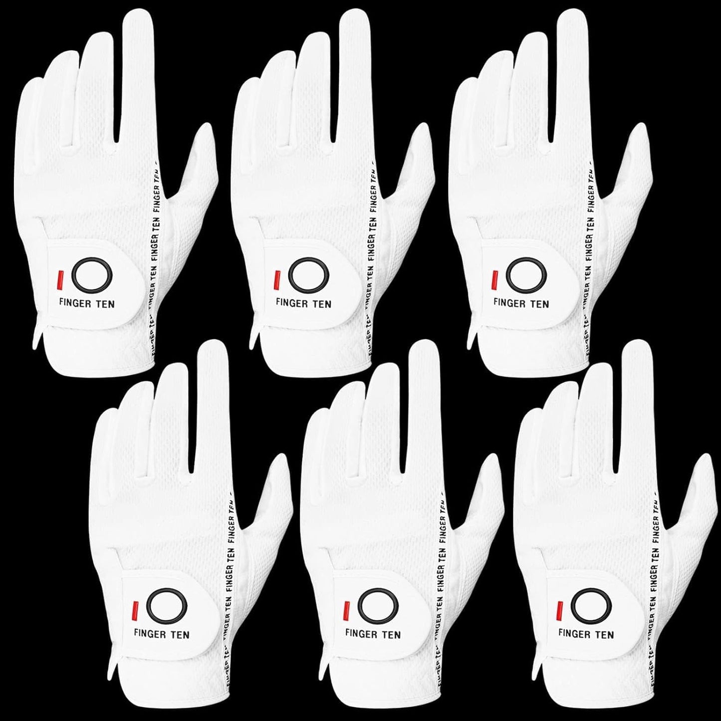 FINGER TEN Golf Gloves for Men in All Weather Conditions