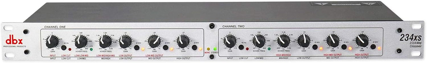dbx 234xs Stereo 2-Way and Mono 4-Way Crossover Review