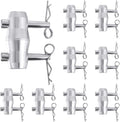 Blulu Double Ended Conical Coupler 8 Pack - Durable 50mm Truss