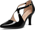 mysoft Womens Closed Toe 3 in Stiletto Pumps - Classic Formal Heels