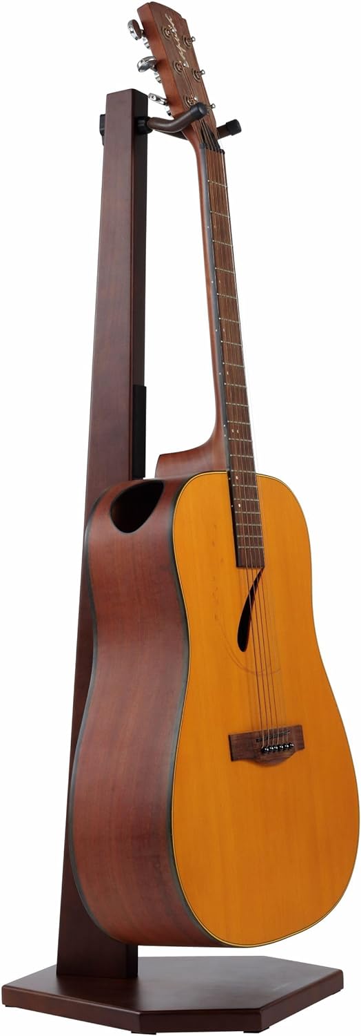 Handmade German Ash Guitar Stand - Elegant Display for Various Instruments