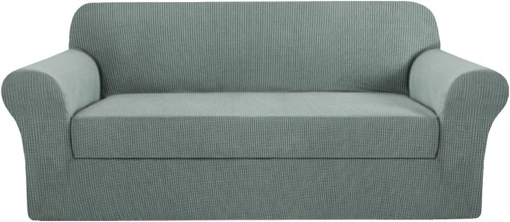 H.VERSAILTEX Stretch Couch Covers for 3 Cushion Sofa 72ft-88ft