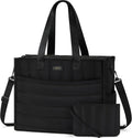 Utility Tote Bag for Women with 14 Pockets - Quilted Lightweight