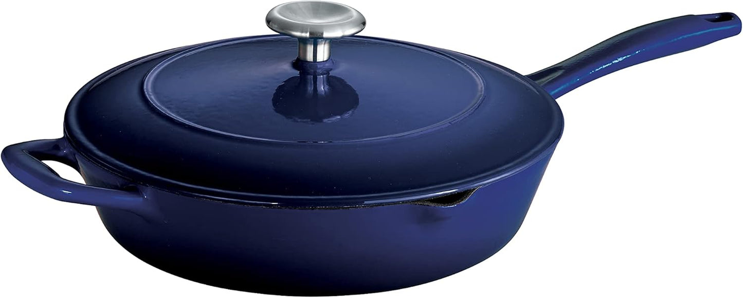 Tramontina Bestow Enameled Cast Iron Skillet for Perfect Cooking