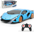 QUN XING Remote Control Car 1:24 Lambo Sian - Compact Licensed RC Toy