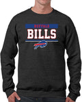 Buffalo Bills Charcoal Crewneck Sweatshirt - Warm Gameday Staple