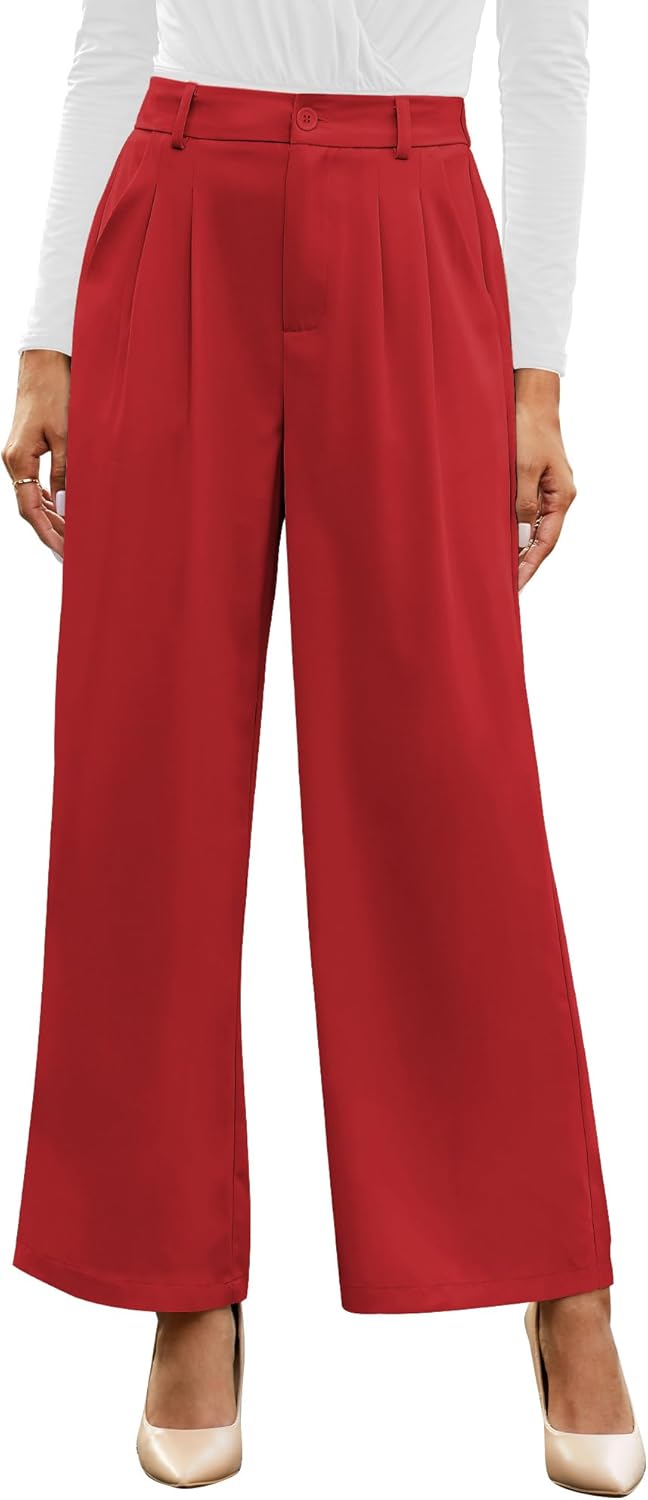 GRAPENT Wide Leg Pants for Women: Stylish High Waisted Trousers