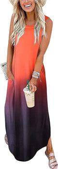Summer Dresses for Women 2025 Beach Vacation Boho Maxi Dress