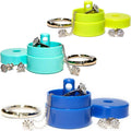Lion Latch Travel Jewelry Box Case for Women and Girls