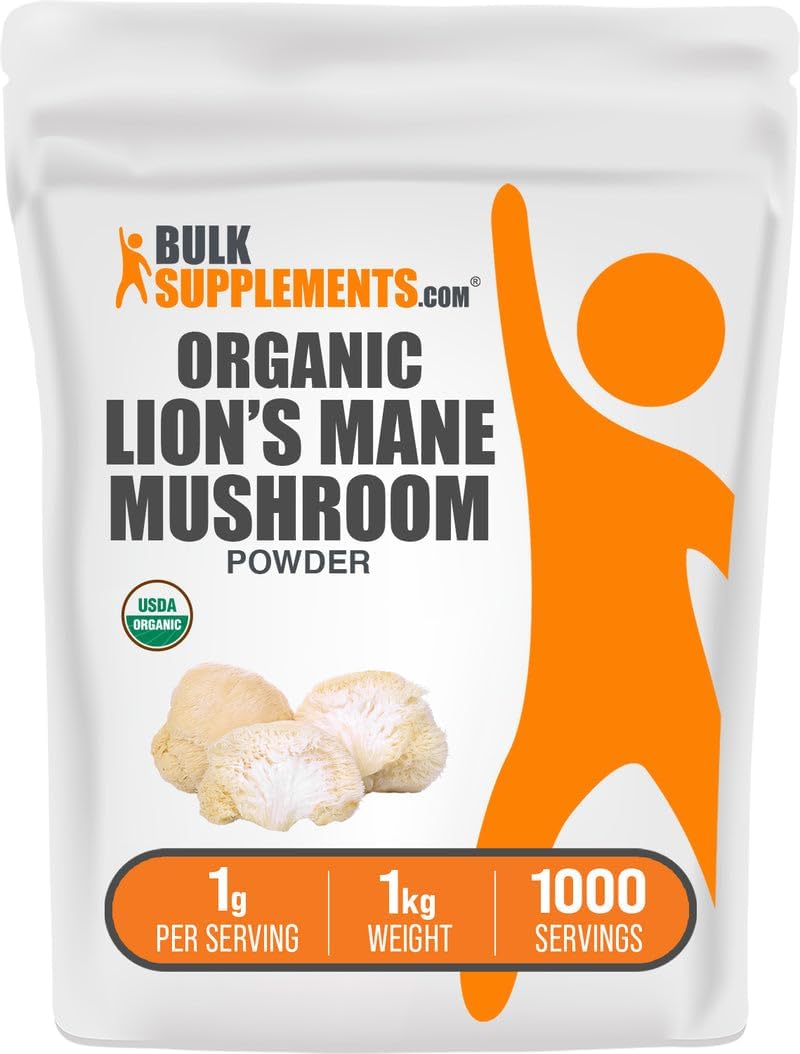 Organic Lions Mane Mushroom Powder for Enhanced Nutrition