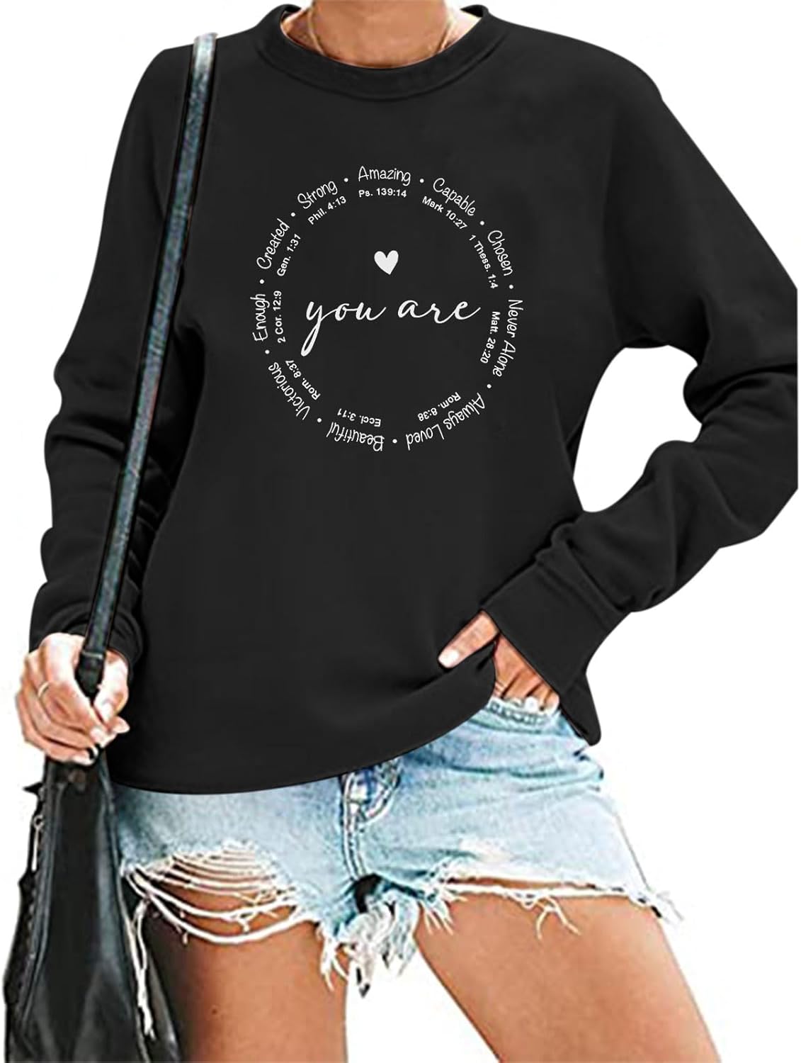 Faith-Inspired Pullover: You Are Enough