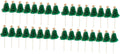 Xmas Cocktail Picks 100 Pcs - Festive Holiday Decor!