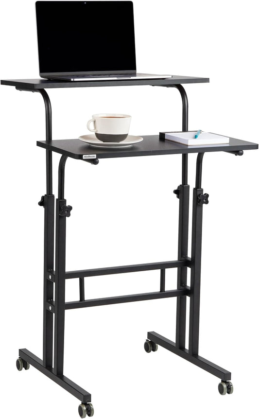 Mind Reader Adjustable Standing Desk - Portable & Space-Saving!