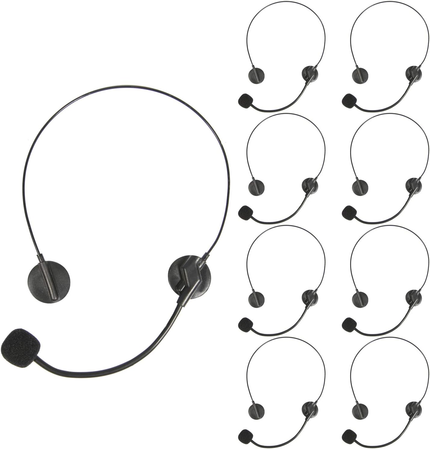 PROLOSO Kids Toy Microphone Headband Set