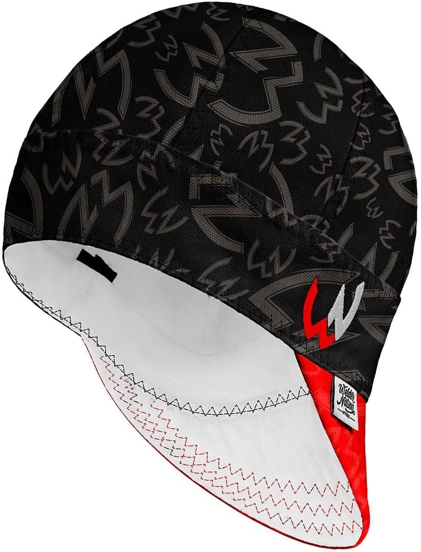 Welder Nation 8 Panel Soft Cotton Welding Cap for Comfort