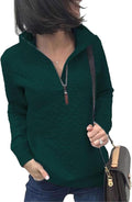 Fashionable Quilted Pattern Sweatshirt for Women by BTFBM