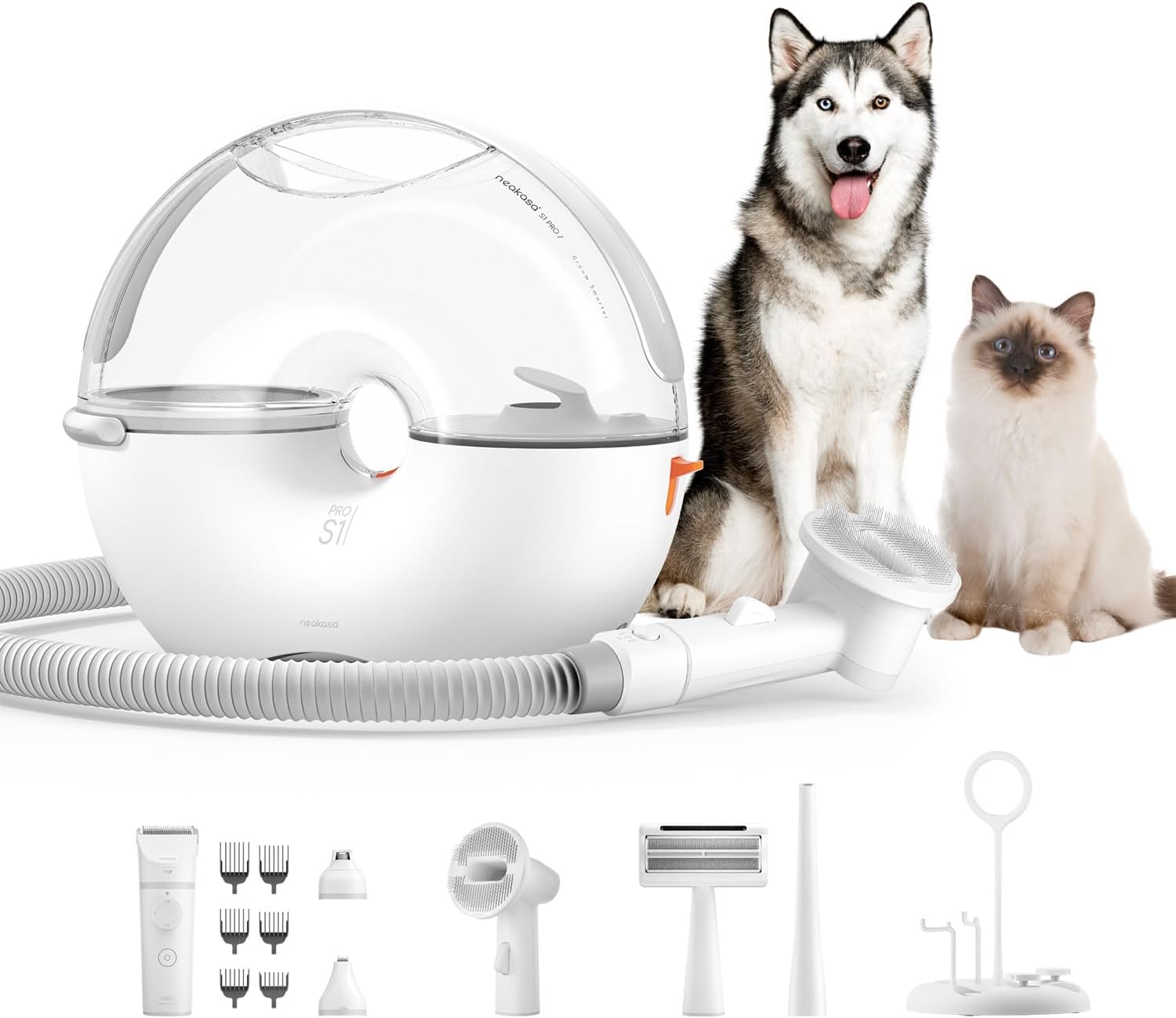 Neakasa S1 Pro Dog Grooming Kit: Quiet & Powerful Vacuum