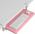 Under Desk Keyboard Tray Pull-Out Platform - Space-Saving Ergonomic
