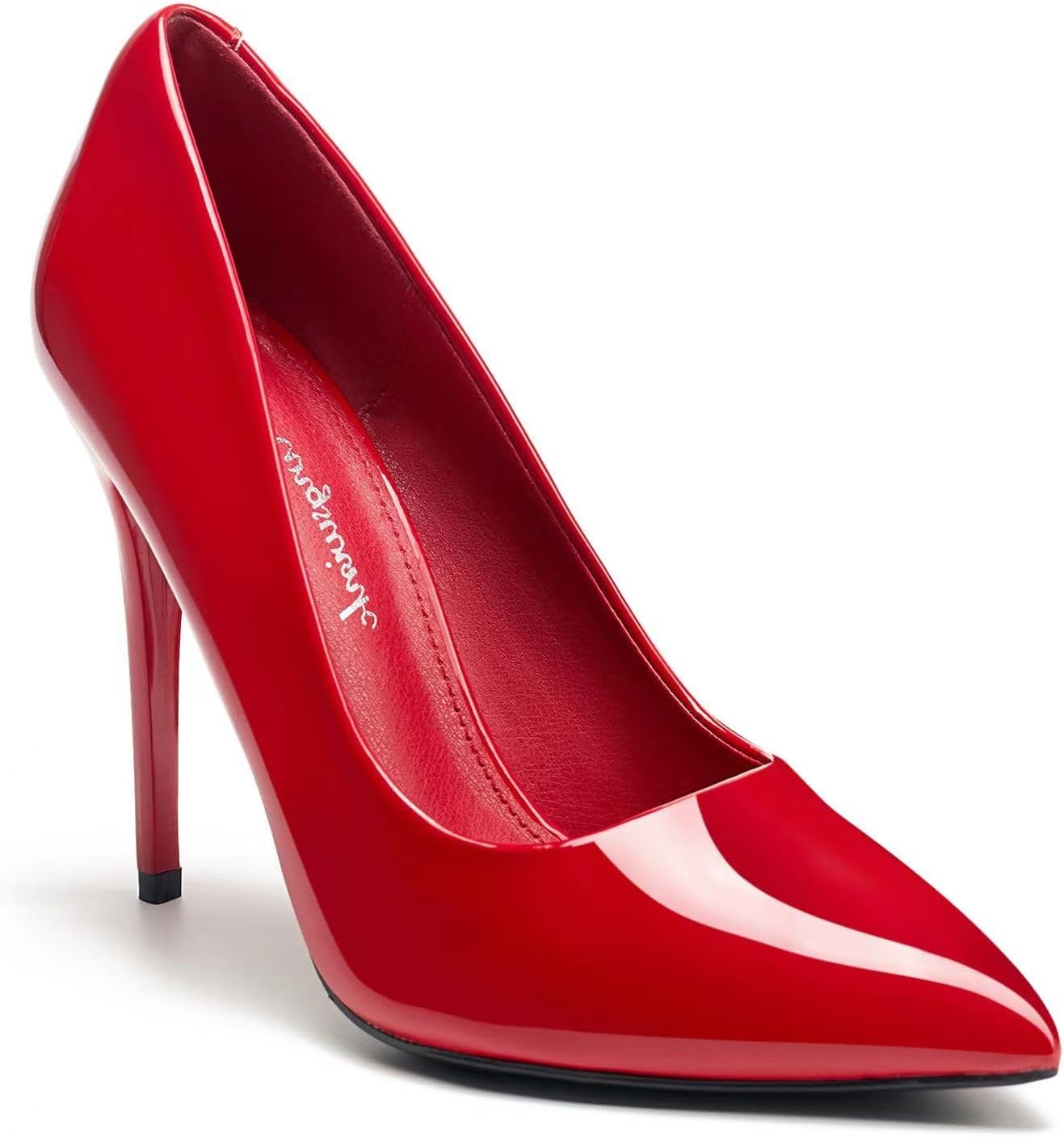 Womens High Heels 4 Inch Closed Pointed Toe Pumps for Dress