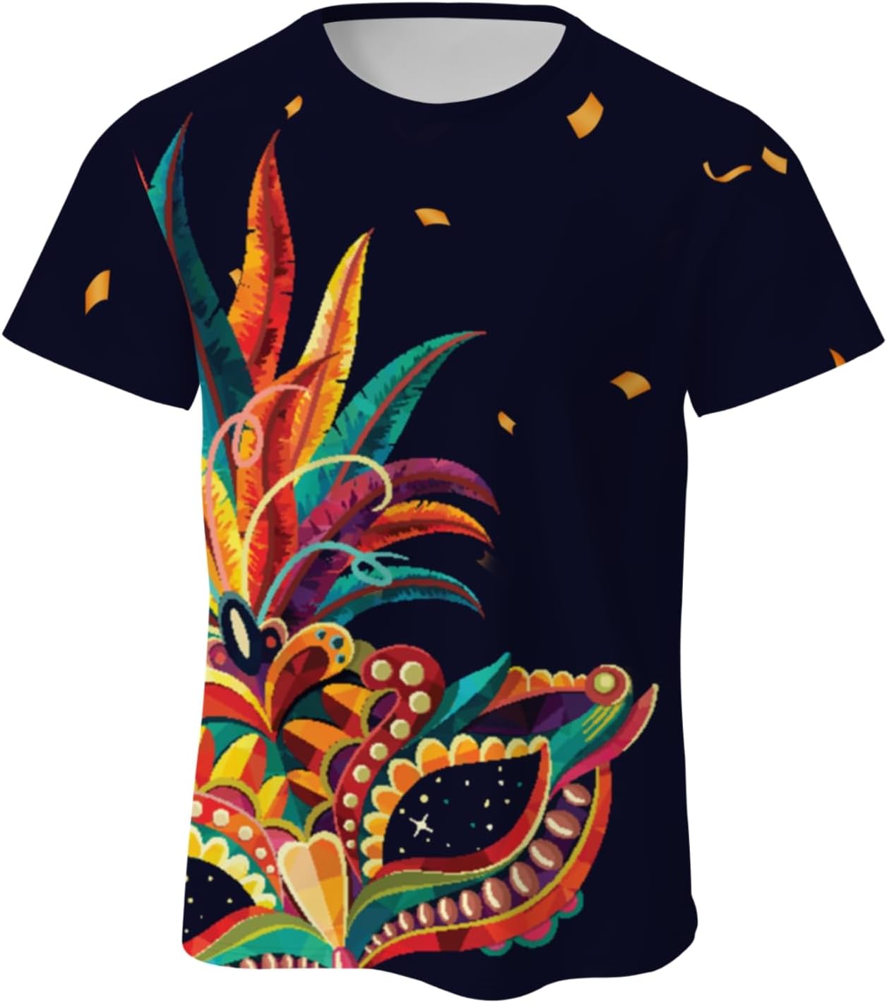 Carnival Graphic Shirt: SYMUCHAT Parade Top