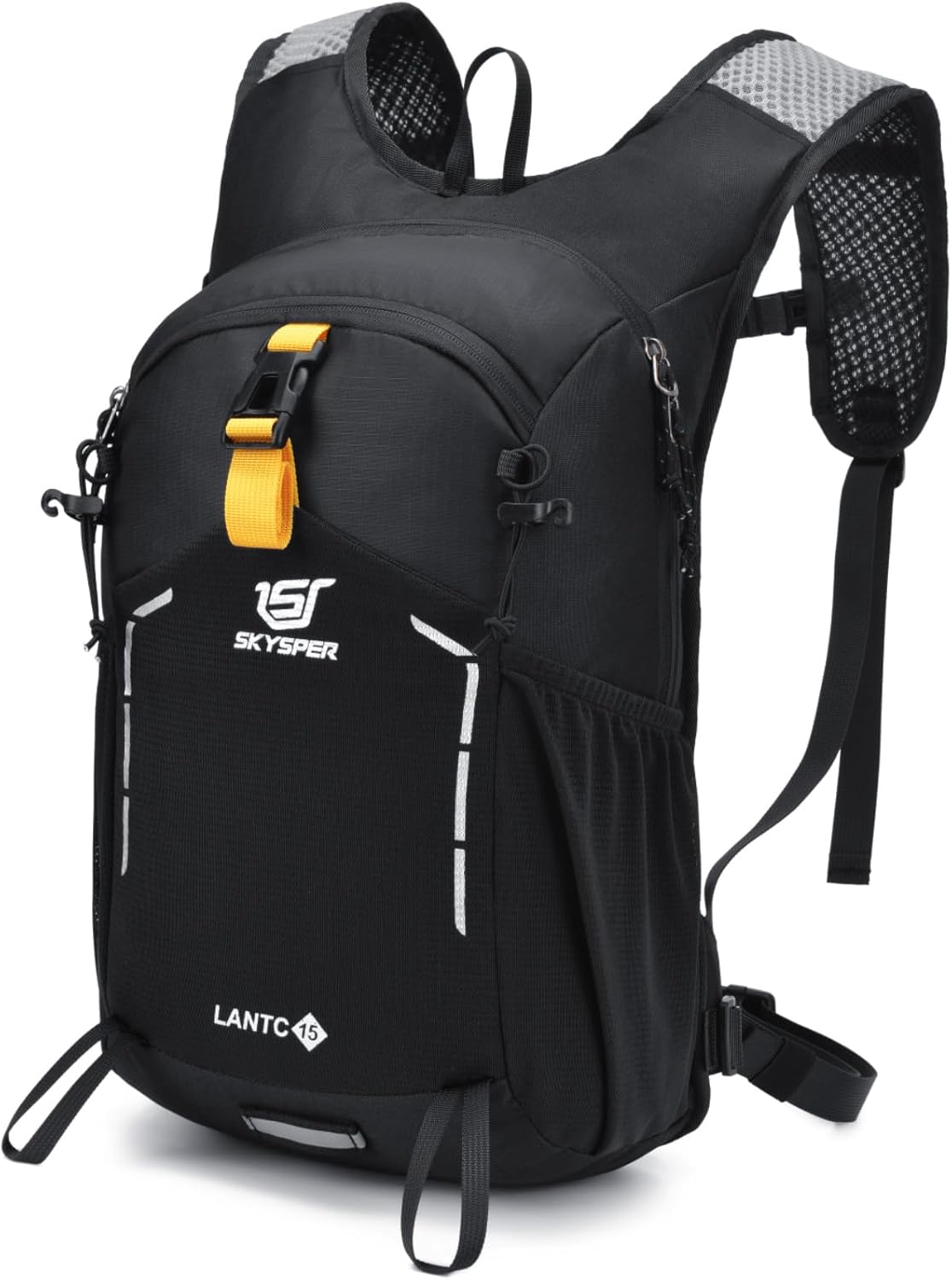 SKYSPER 15L Lightweight Hiking Backpack - Water Resistant Daypack
