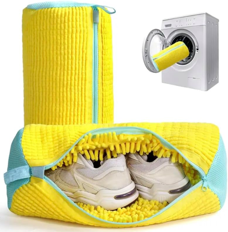 Durable Shoe Cleaning Bag - Protects Sneakers