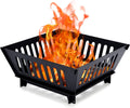Fire Pits for Outside 17 in Collapsible Portable Fire Pit - Compact