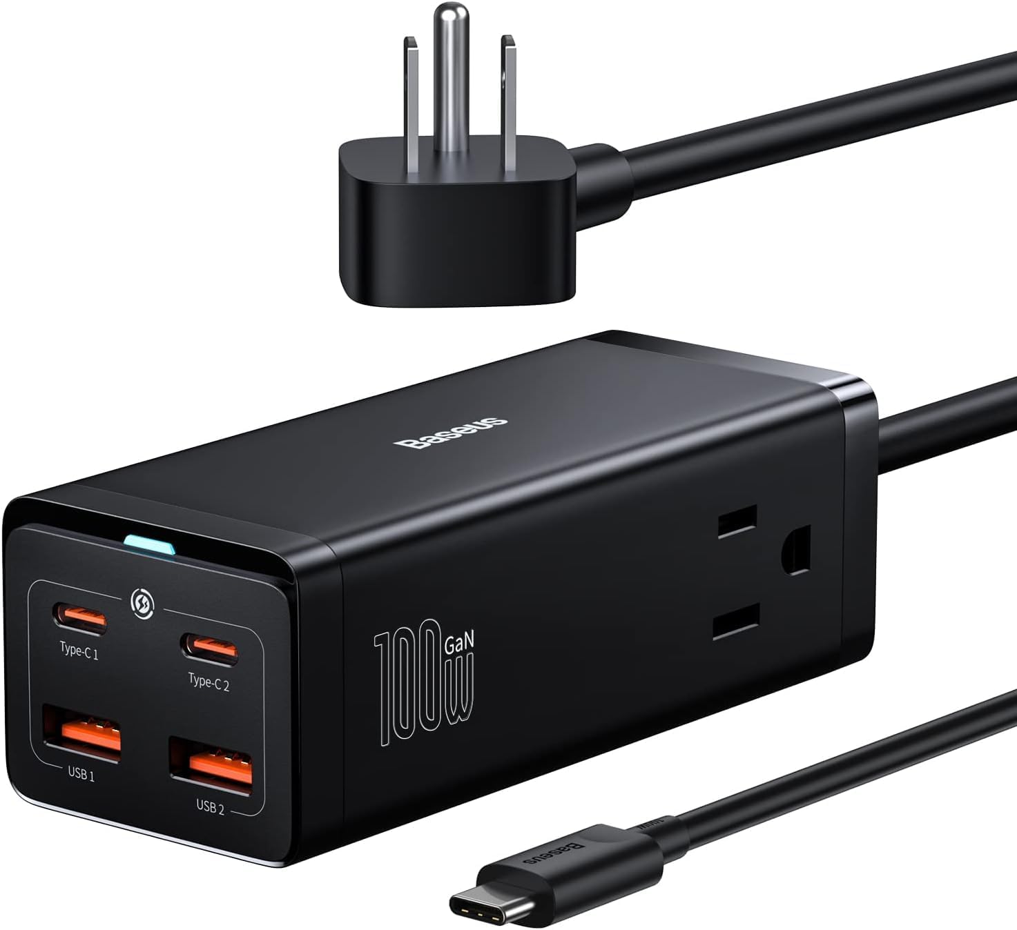 Baseus USB C Charger PowerCombo 100W - Ultimate Travel Power Strip