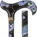 Royal RC Canes Purple Majesty Adjustable Derby Walking Cane - Stylish