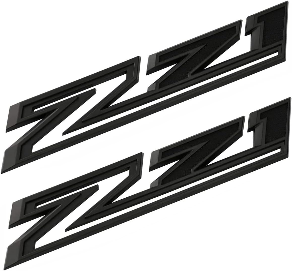 Z71 Emblems Side Decals Badges for Silverado 2019-2024 Models