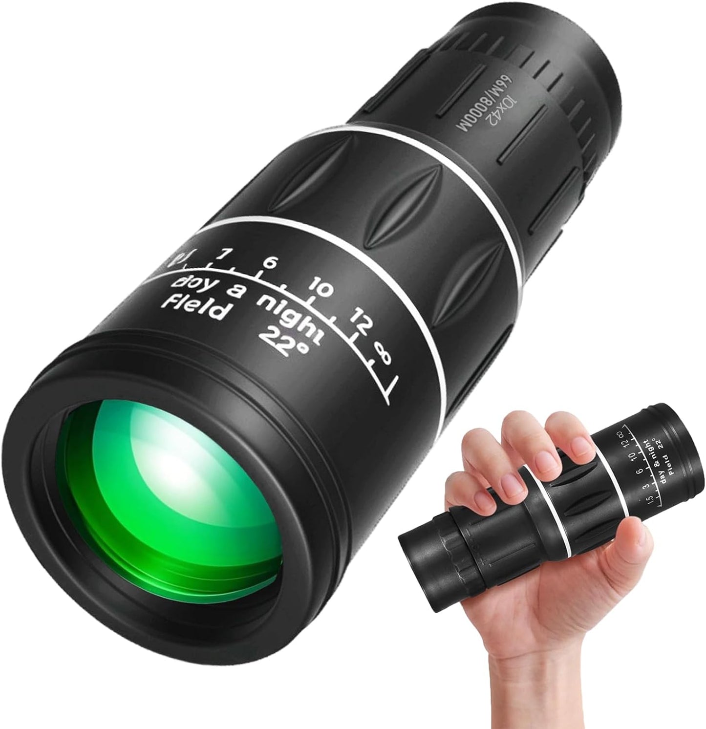 10X42 Mini Lightweight Monocular Telescope for Birdwatching