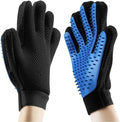 Pet Grooming Glove for Simple Easy Mess-Free Grooming - Gentle Mitt