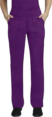 Healing Hands Womens Scrubs Pants 5 Pocket Purple Label Cargo