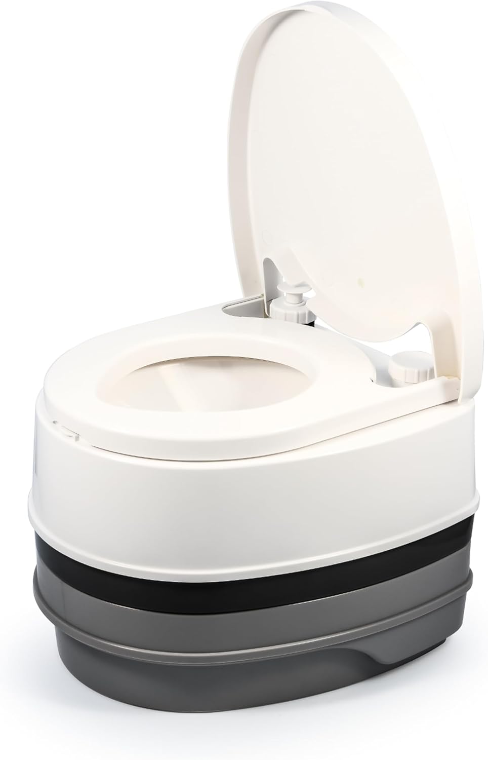 Camco RV Premium Travel Toilet with Detachable Holding Tank