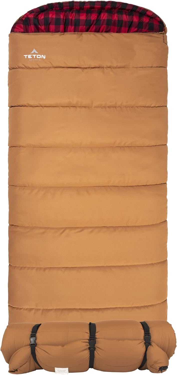 TETON Sports Deer Hunter Sleeping Bag for Cold Weather Camping