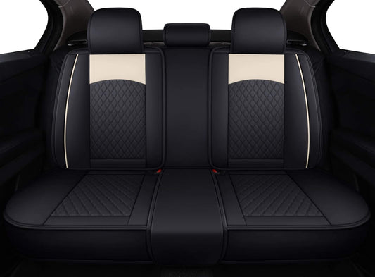 Aierxuan Leather Universal Car Seat Covers for 40/60 Split Bench