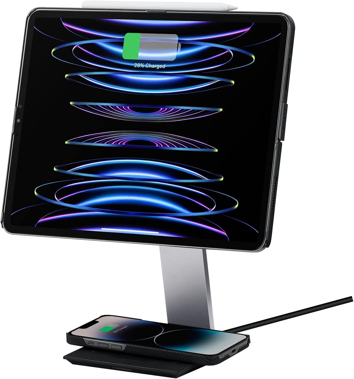 PITAKA Magnetic Wireless Charging Stand for iPad Pro & Mini 6