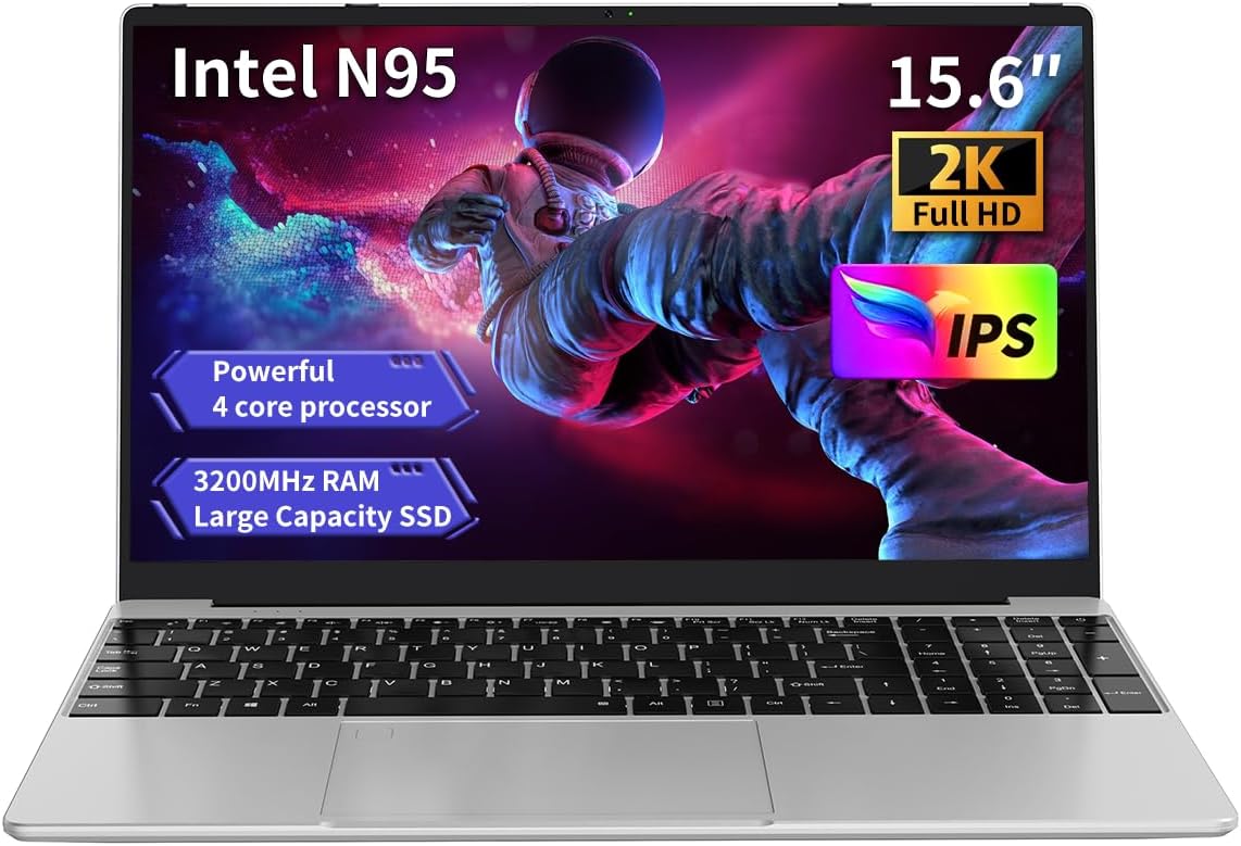 Gaming Laptop with N95 Processor and 16GB RAM for All Needs