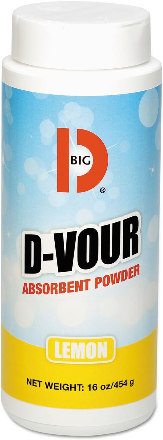 Big D 166 D-Vour Absorbent Powder for Easy Spill Clean-Up