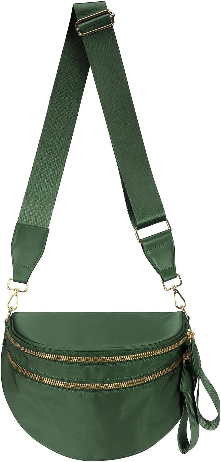 Pure Colour Crossbody Bag for Women - Spacious & Stylish Fanny Pack
