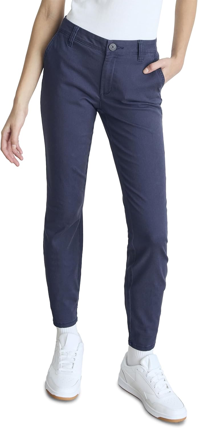 AEROPOSTALE Women's Aero Slim Uniform Pant for Everyday Comfort