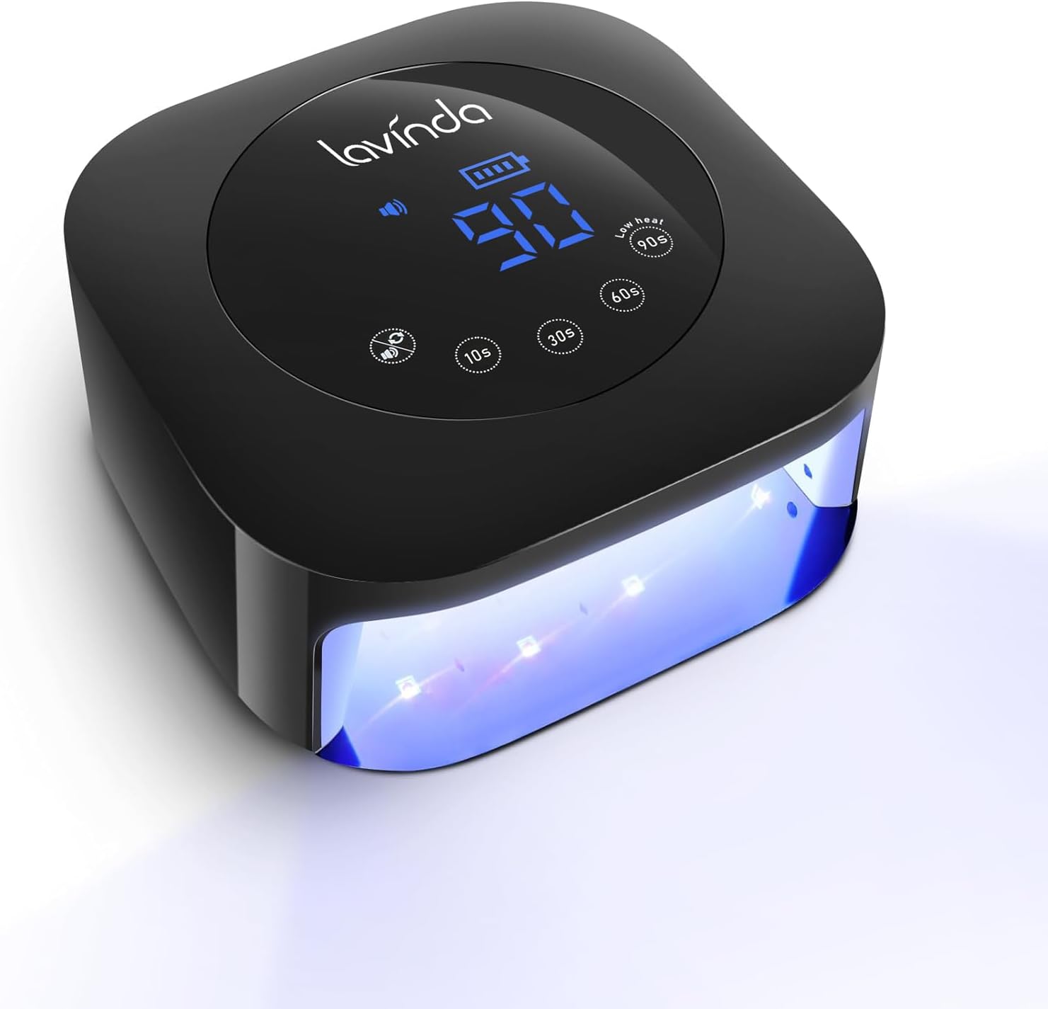 UV Light for Nails - Lavinda 54W Rechargeable Nail Dryer