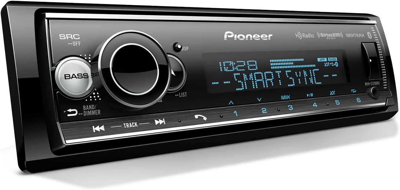 Pioneer MVH-S720BHS Digital Media Receiver with Bluetooth and Alexa