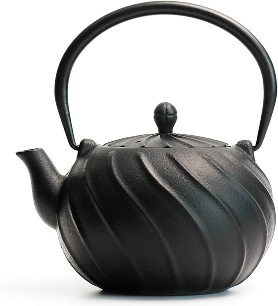 Stovetop Tea Kettle - TOPTIER Japanese Cast Iron Teapot 40 oz