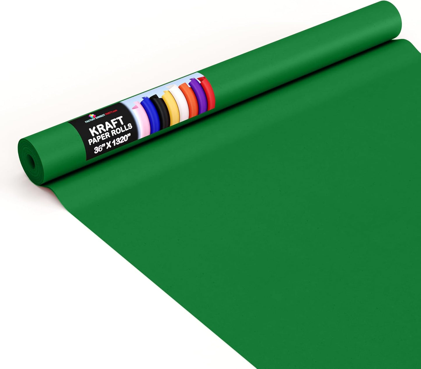 Emerald Green Kraft Paper Roll for Shipping & Crafting Needs