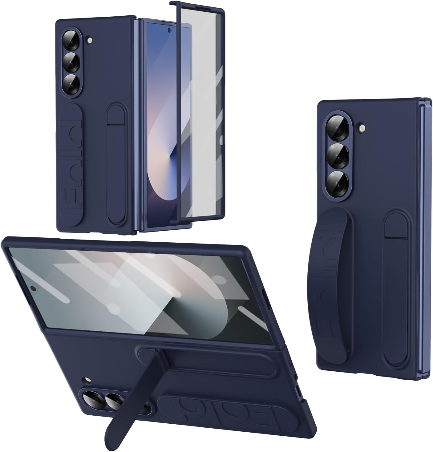Samsung Galaxy Z Fold 7 Protect Case with Wristband Stand Features