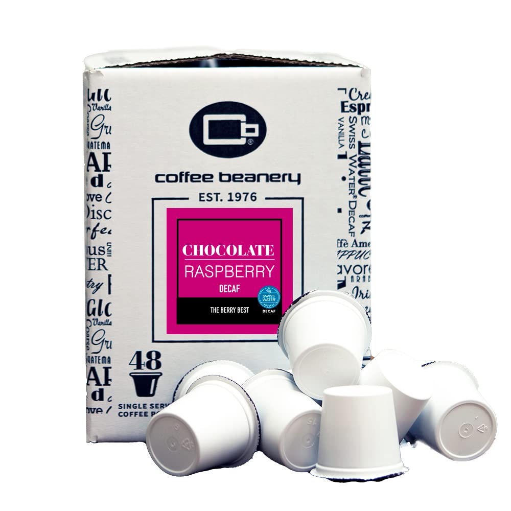 Decaf Chocolate Raspberry Single Serve Coffee Pods - 48ct